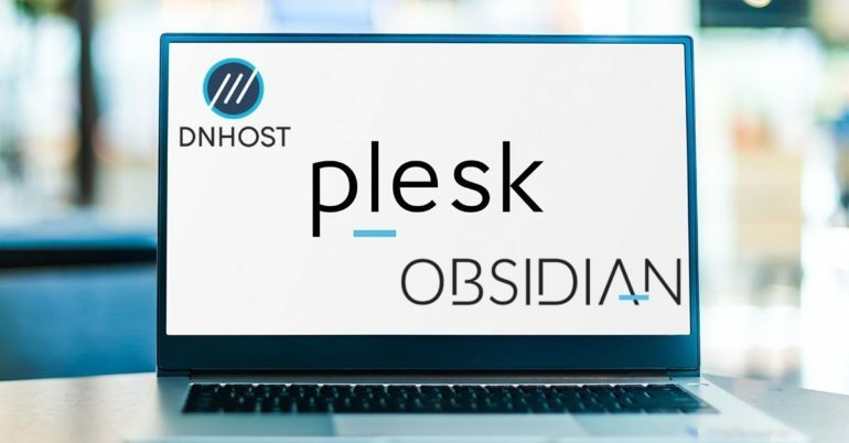 Plesk Obsidian στα πακέτα hosting της DNHOST.